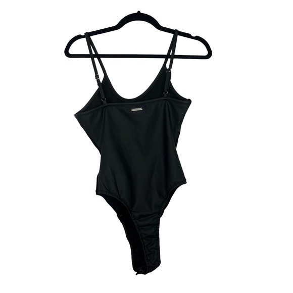 Maniere De Voir Sleeveless Bodysuit Black Size 2 - Picture 2 of 8